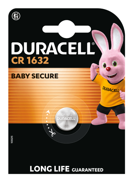 Duracell DL Knapcellebatterier CR1632