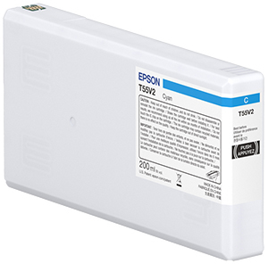 Epson Tintenpatrone cyan T 55W 200 ml T 55W2