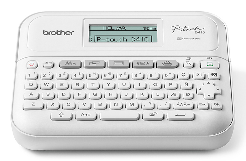 BROTHER PT-D410 P-touch Desktop Label Printer up to 18mm USB Connection