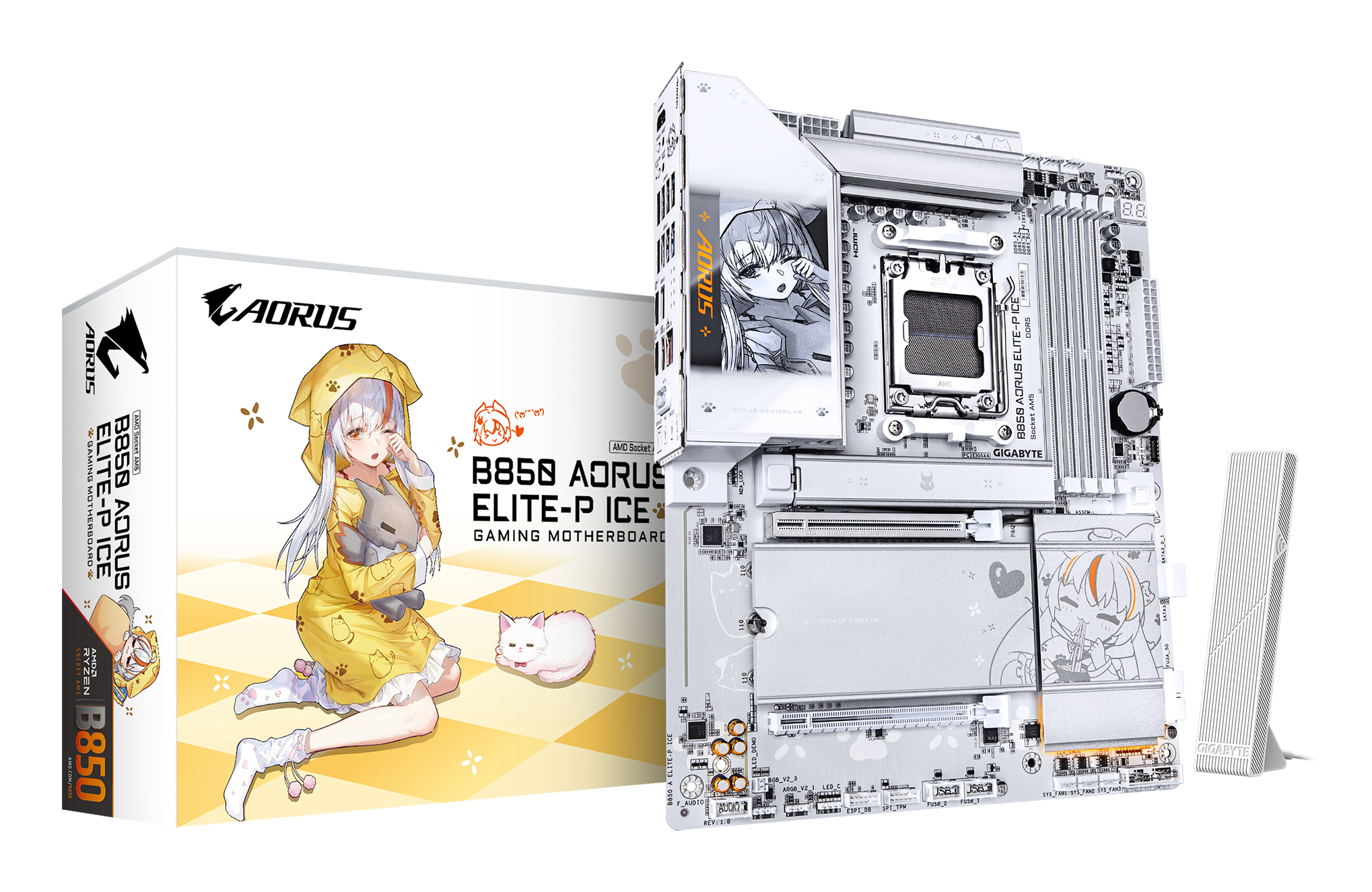 GIGABYTE B850 AORUS ELITE-P ICE AM5 4xDDR5 HDMI