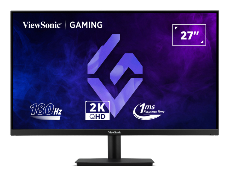 ViewSonic VX27G1-2K (69 cm (27 Zoll), schwarz, QHD, IPS, HDMI, DP, 180Hz Panel)