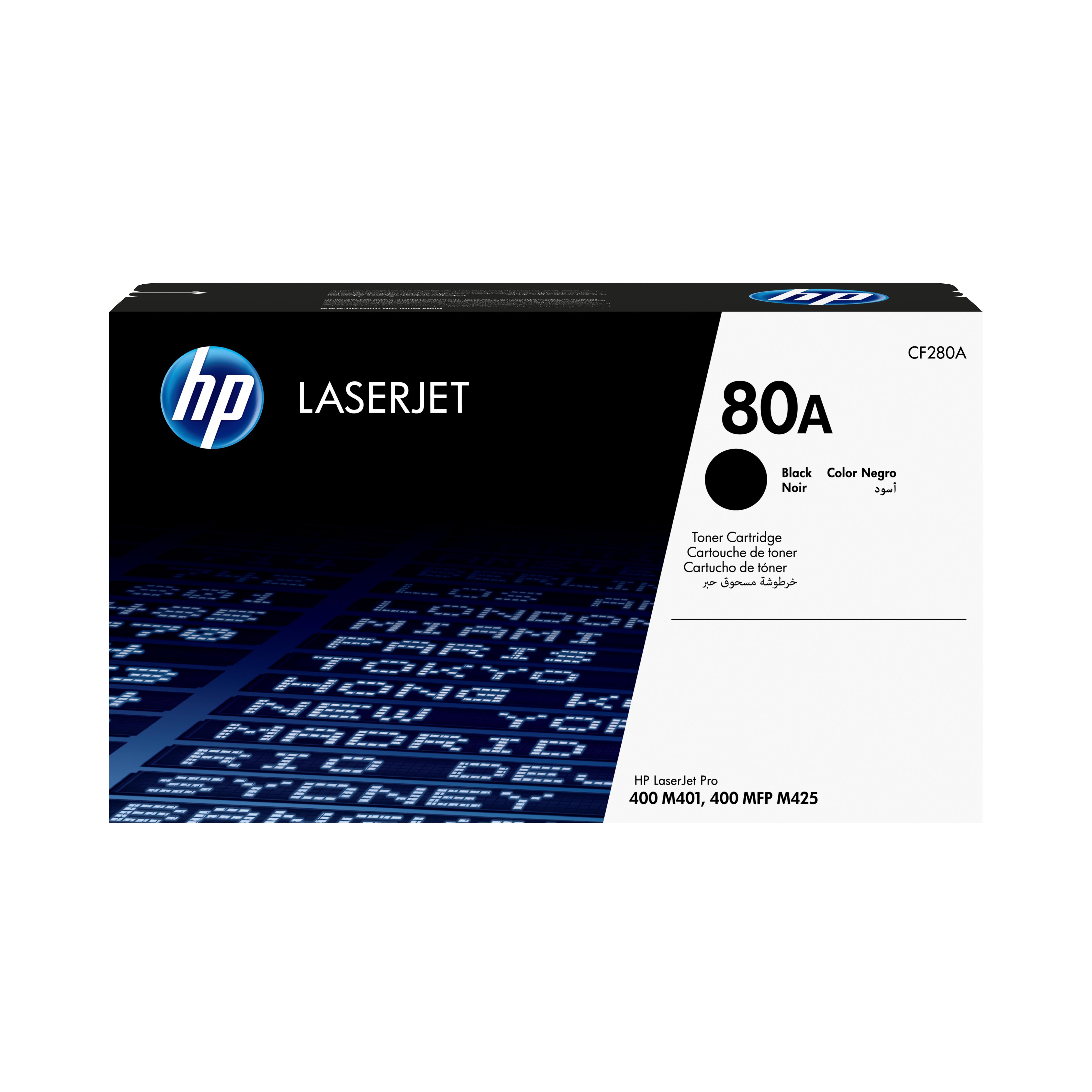 HP Toner Black 80A Pages 2.700