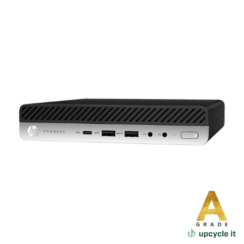 HP EliteDesk 800 G6 DM | i5-10500T | 8GB | 256GB | Intel® UHD Graphics 630 | Windows 11 Pro | 2år | Refurbished A-grade