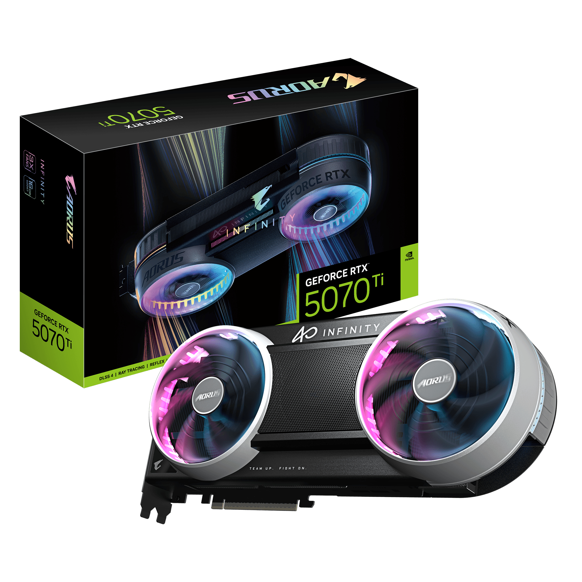 RTX 5070 Ti 16GB Gigabyte Infinity GDDR7