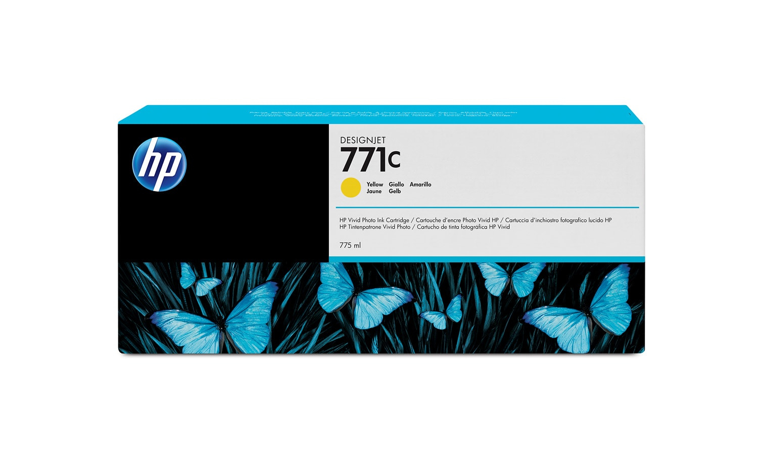 HP 771C Original Tinte gelb Standardkapazitt 775ml 1er-Pack