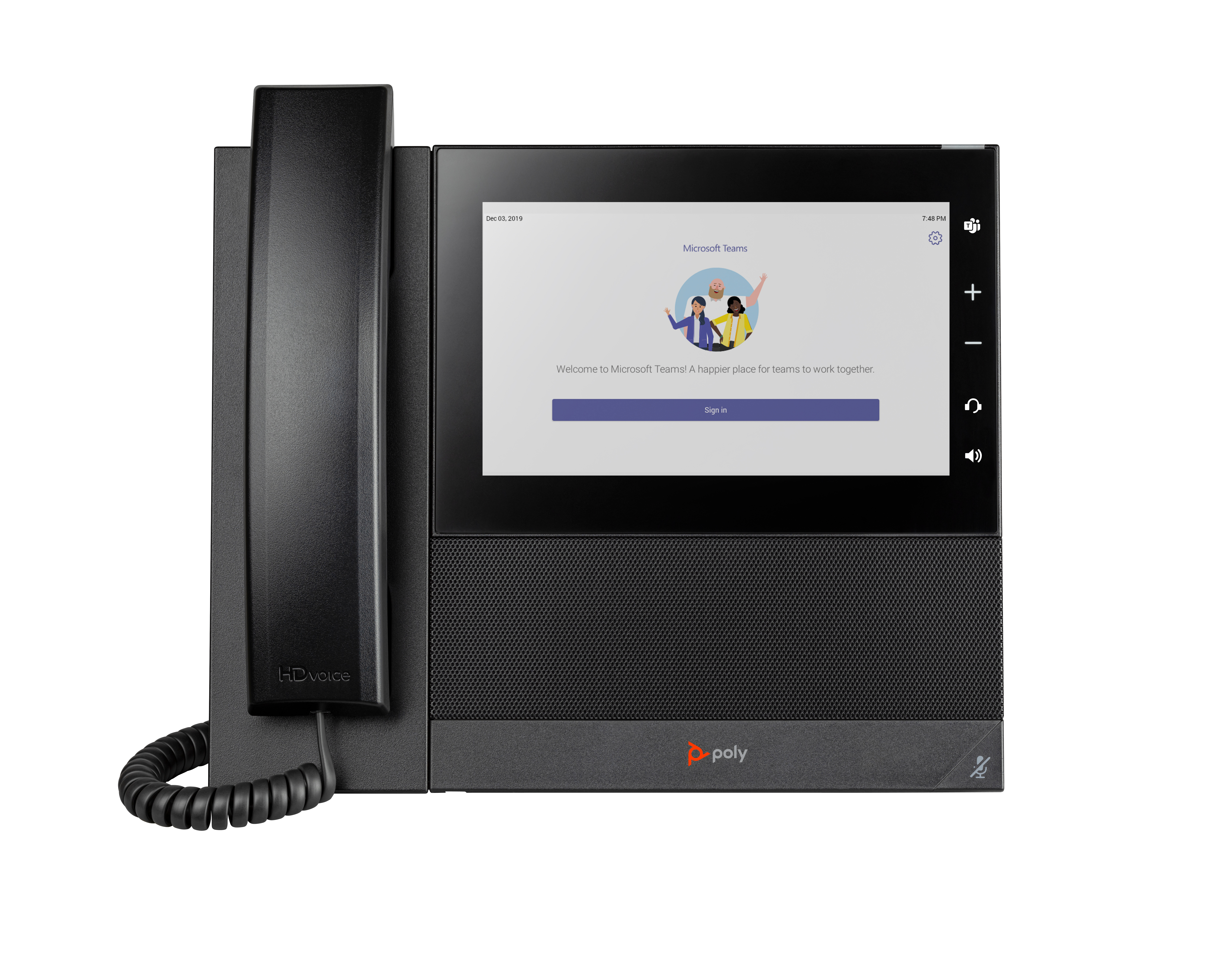 HP Poly CCX 600 Phone Teams (PoE. ohne Netzteil)