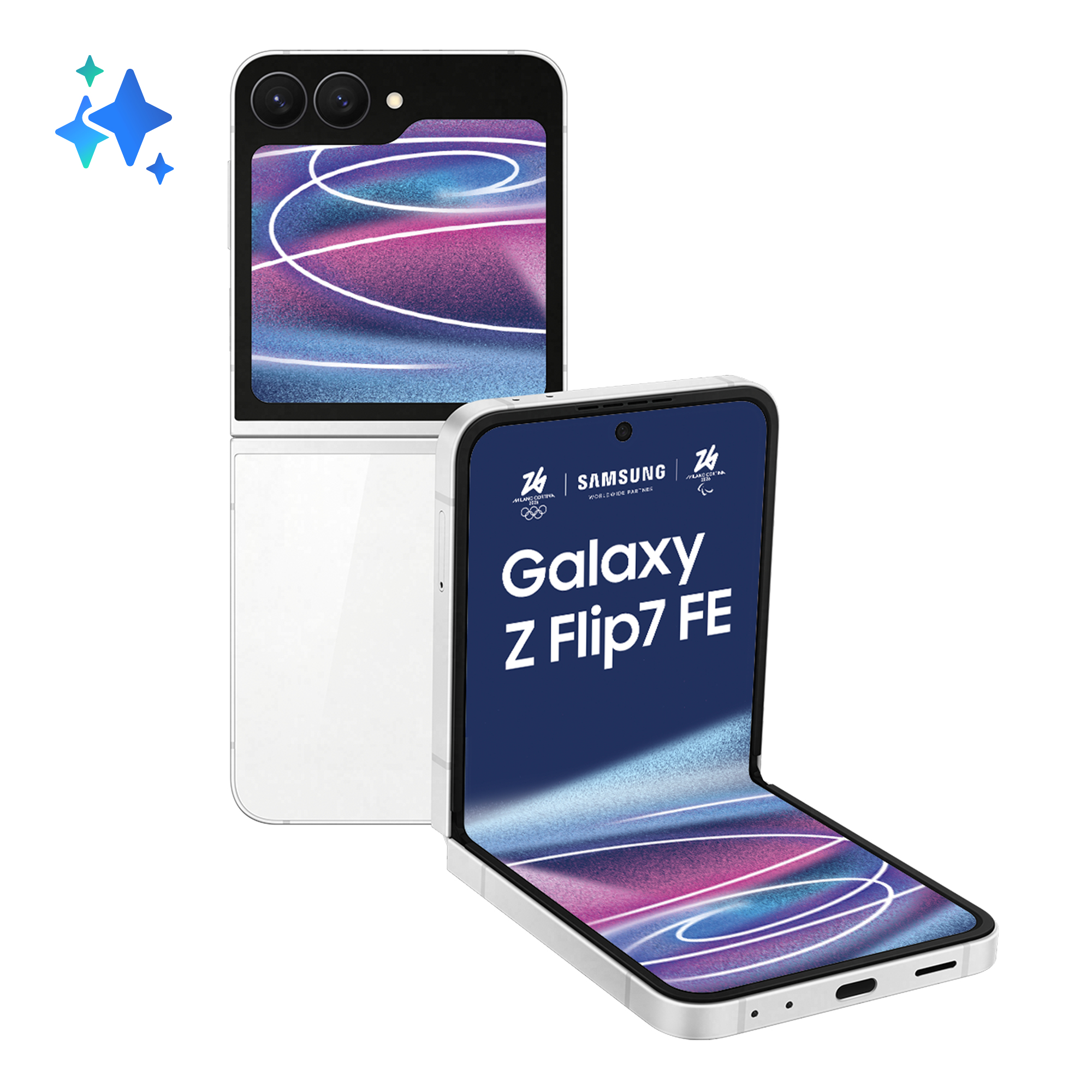 Samsung Galaxy Z Flip7 FE 5G Dual Sim 8RAM 128GB white