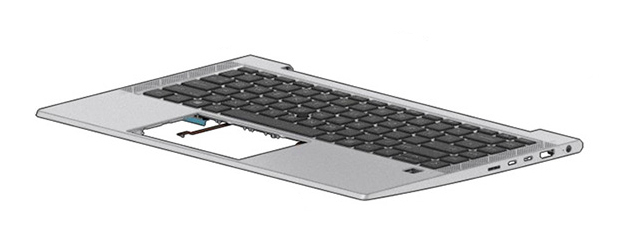 HP 840/EB 14 G7/G8 - NORDIC - BL - SureView