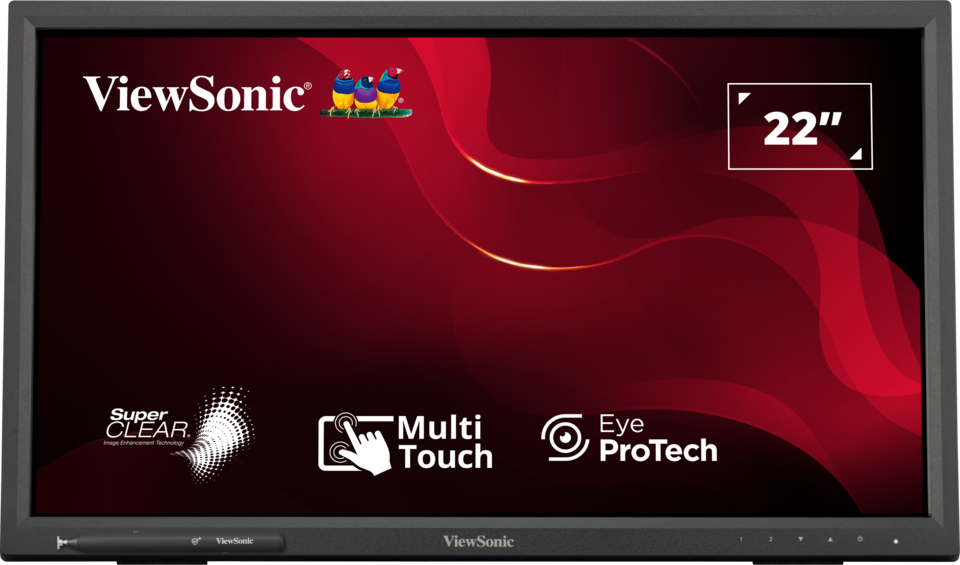 Viewsonic 54.6cm TD2223 Touch 16:9 HDMI/VGA/DVI FHD