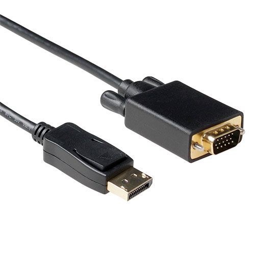 2 metre Conversion cable DisplayPort male to VGA male
