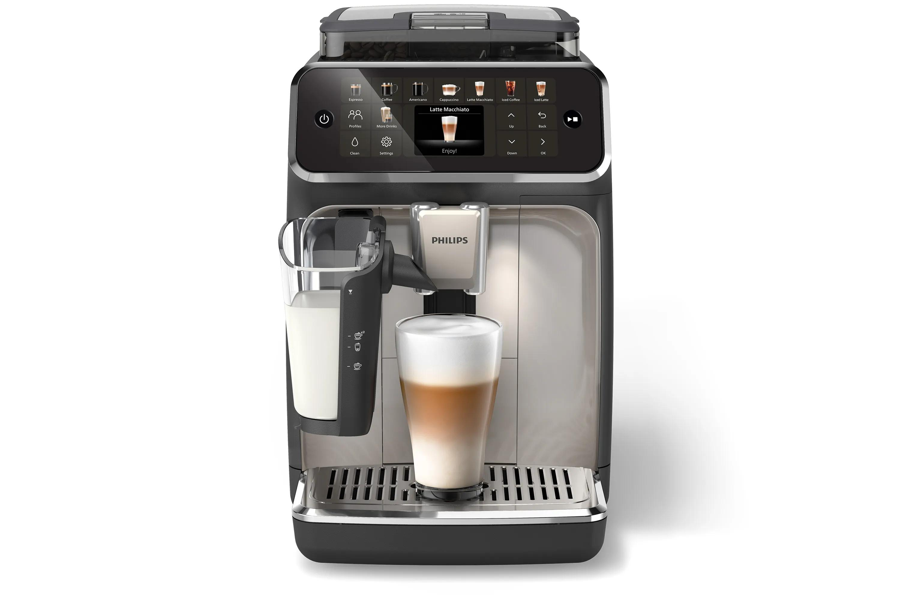 Philips 5500 series EP5547 Automatisk kaffemaskine Sort/krombelagt