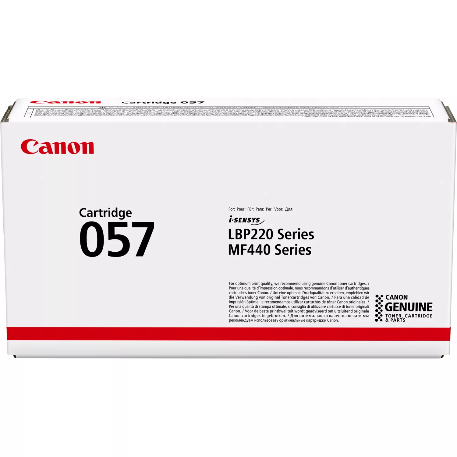 Canon Toner 057 Schwarz bis zu 3.100 Seiten