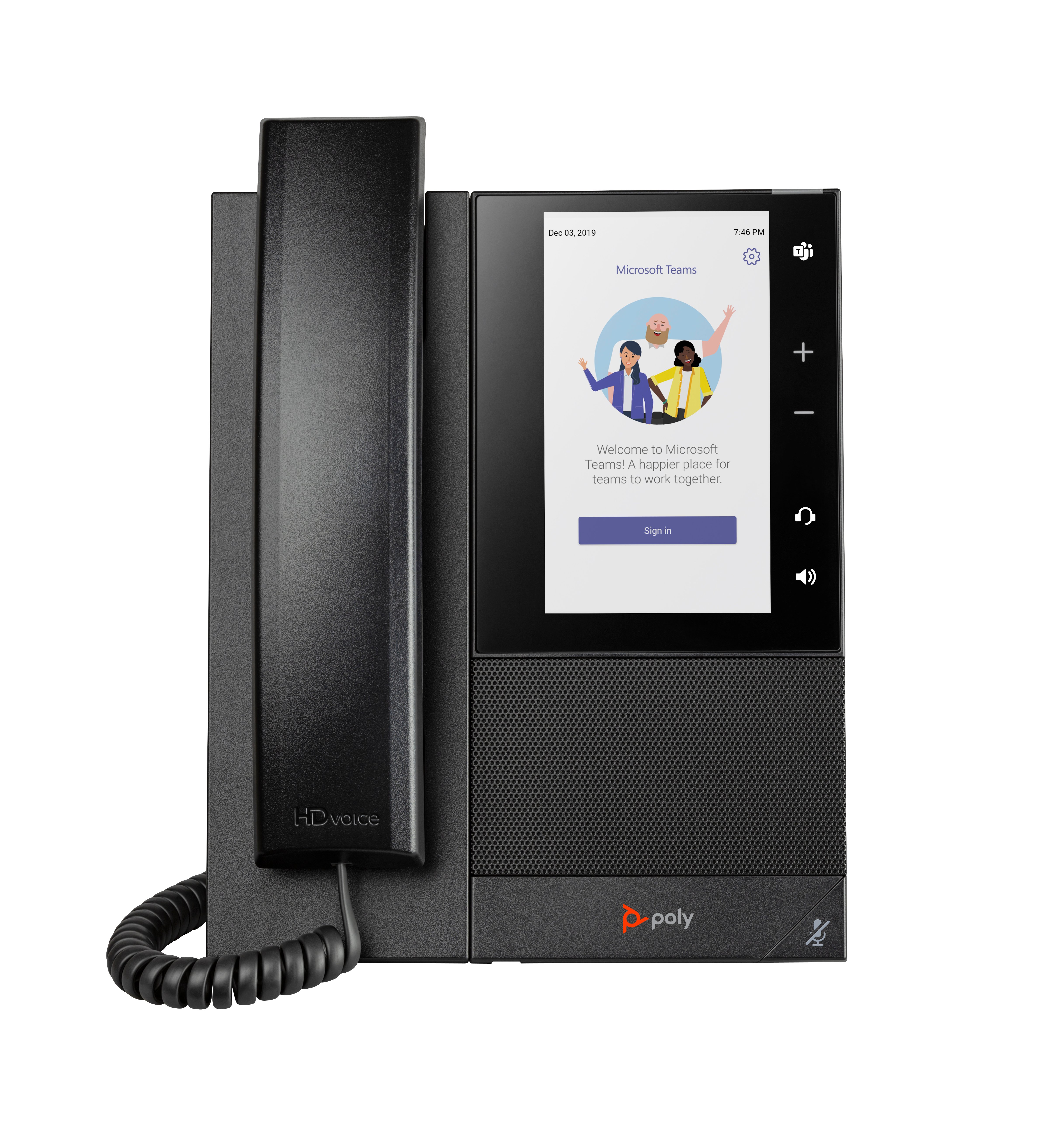HP Poly CCX 505 Phone Teams (PoE. ohne Netzteil)