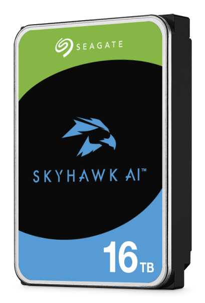 16TB SEAGATE SkyHawk AI ST16000VE005 HDD intern 3.5" (8.9 cm)