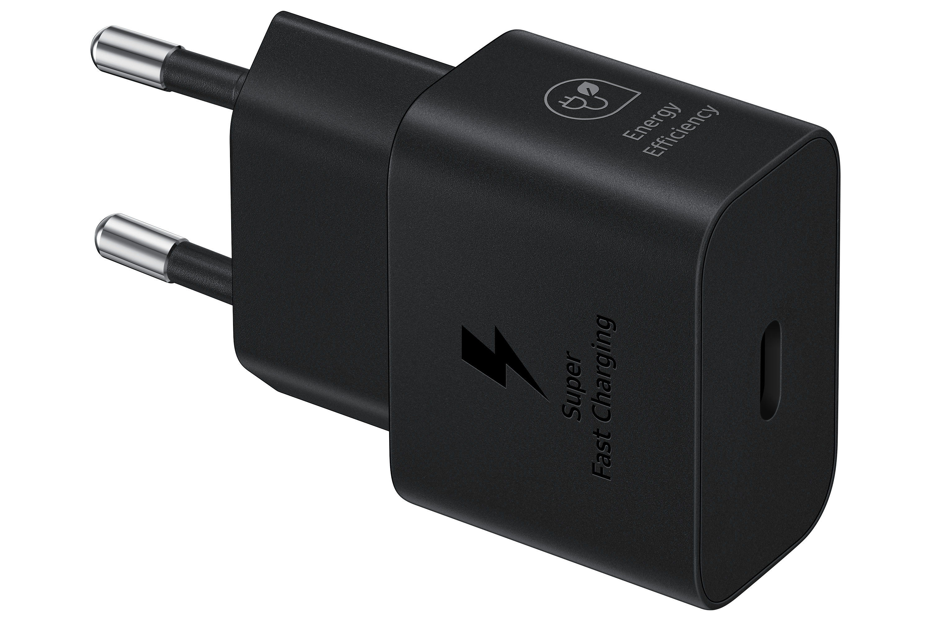 Samsung Type C Adaptor 25W Smartphone  Black Usb Fast Charging