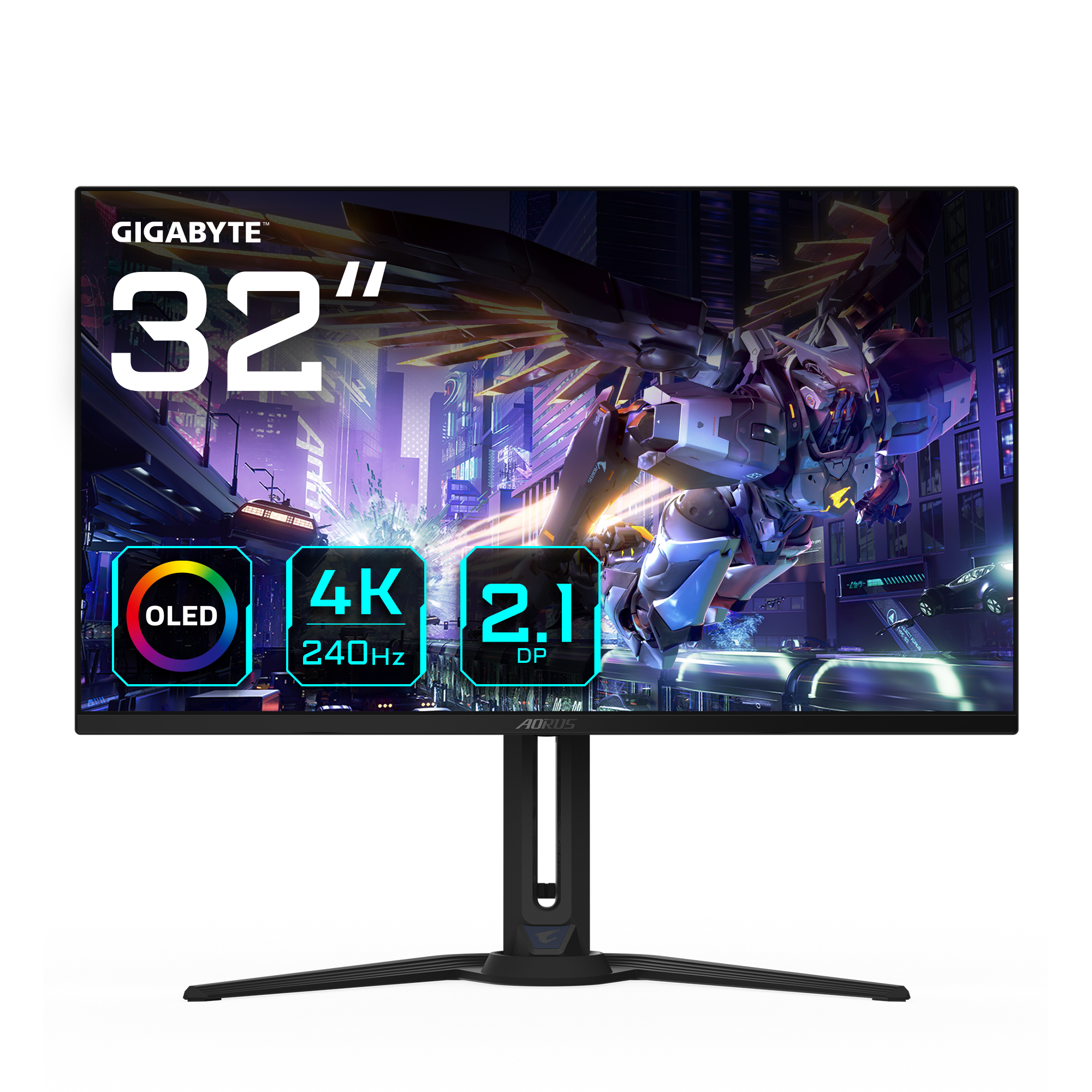 GIGABYTE MONITOR 31.5" AORUS FO32U2P E
