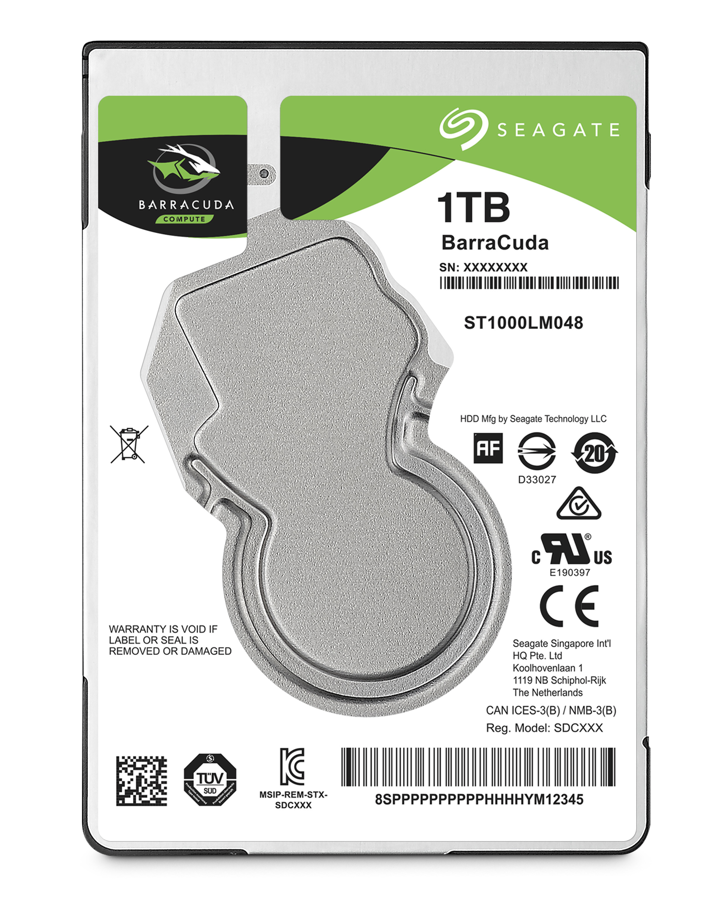 Seagate Guardian BarraCuda 1TB 2,5"