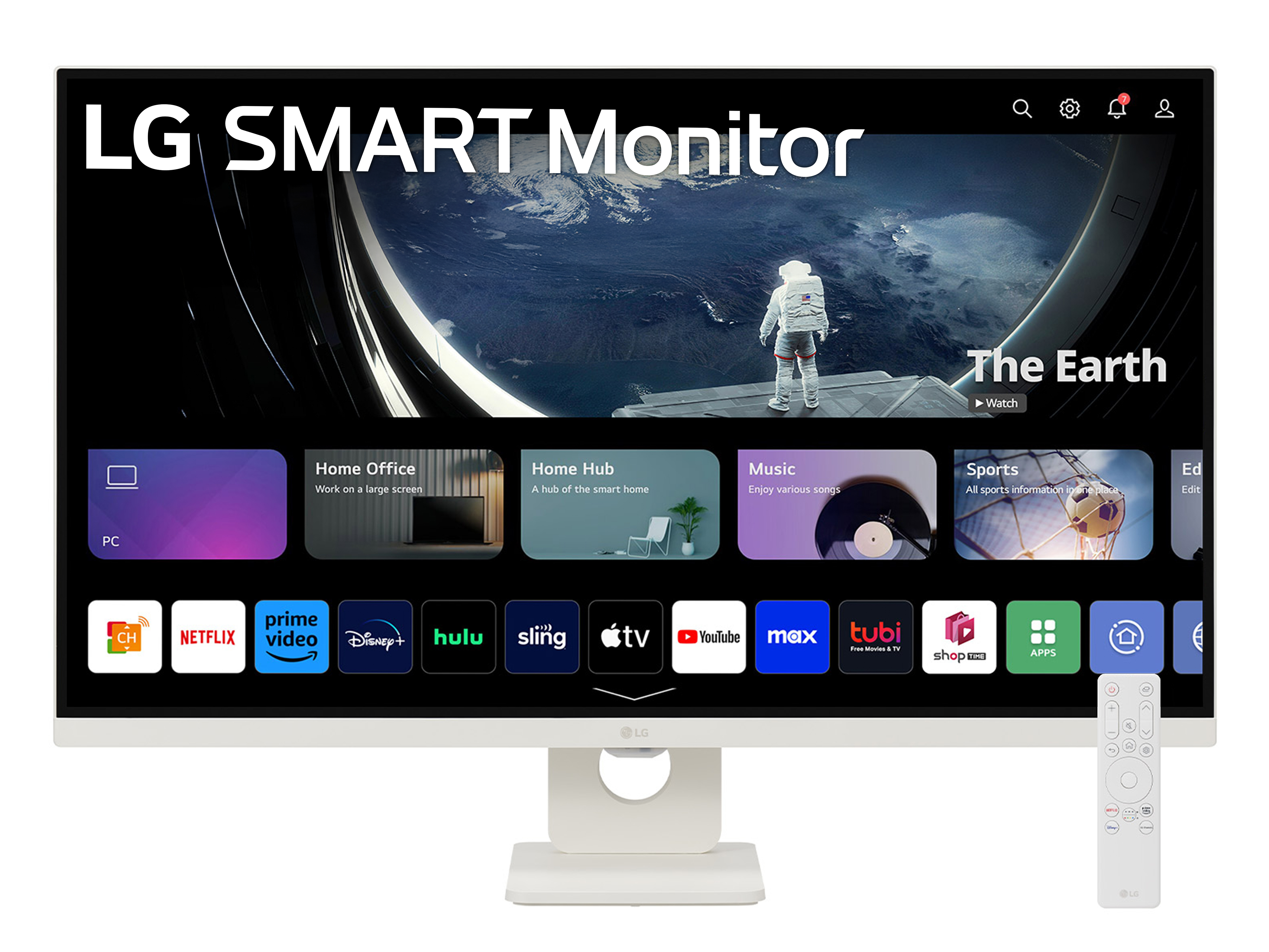 80,0 cm/31,5" (3840x2160) LG 32U721SA-W 16:9 VA 5 ms 60Hz USB-C (65W) HDMI ×2 USB-A ×2 webOS White