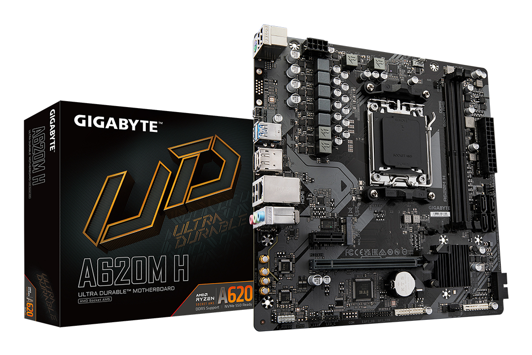 Gigabyte A620M H Micro-ATX AM5 AMD A620