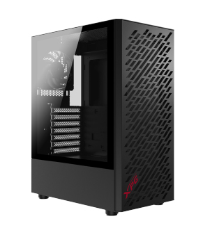 XPG VALOR AIR Tårn ATX Ingen strømforsyning Sort