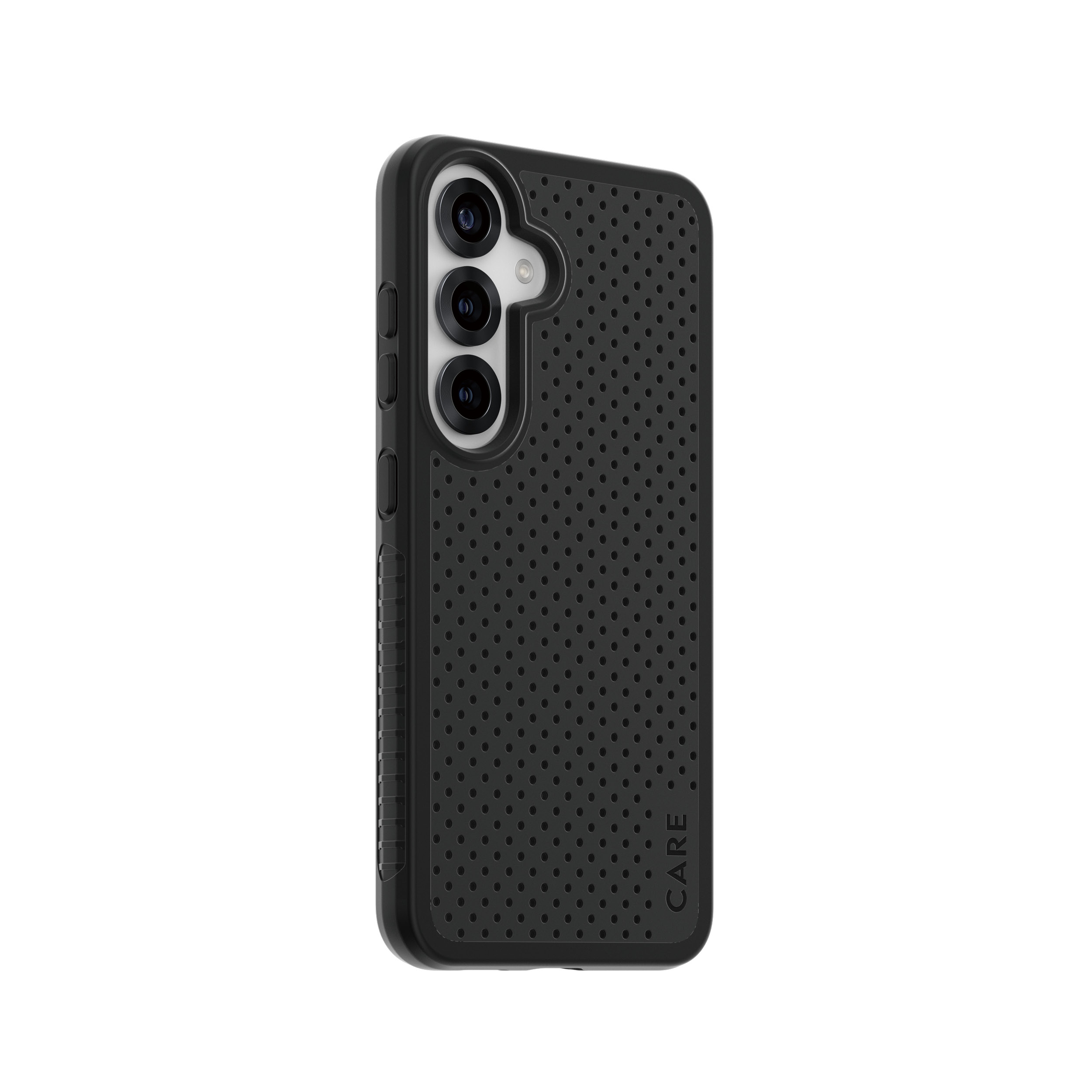PanzerGlass CARE by Feature Case Heat Beat Samsung Galaxy S25 Beskyttelsescover Sort Samsung Galaxy S25