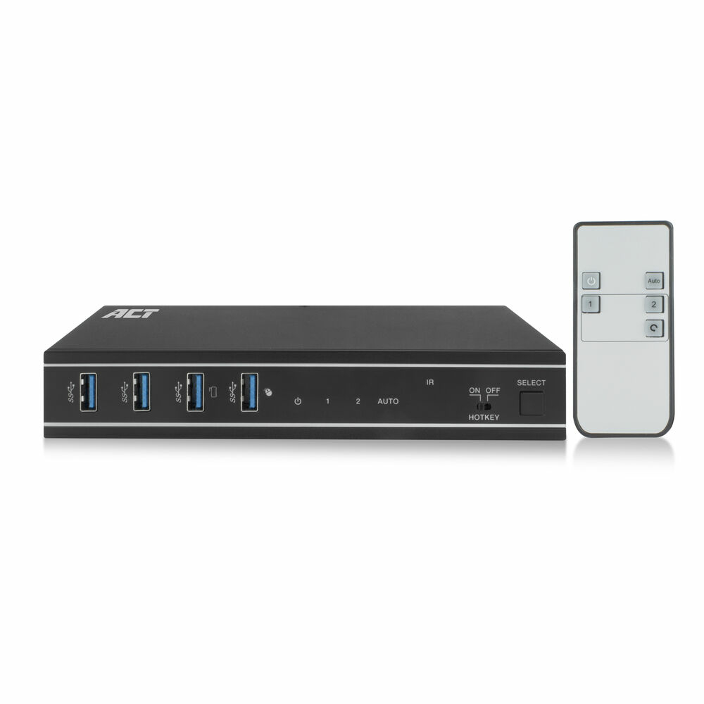 2-Port HDMI 4K@60Hz KVM switch, USB 3.2 Gen1 (USB 3.0)