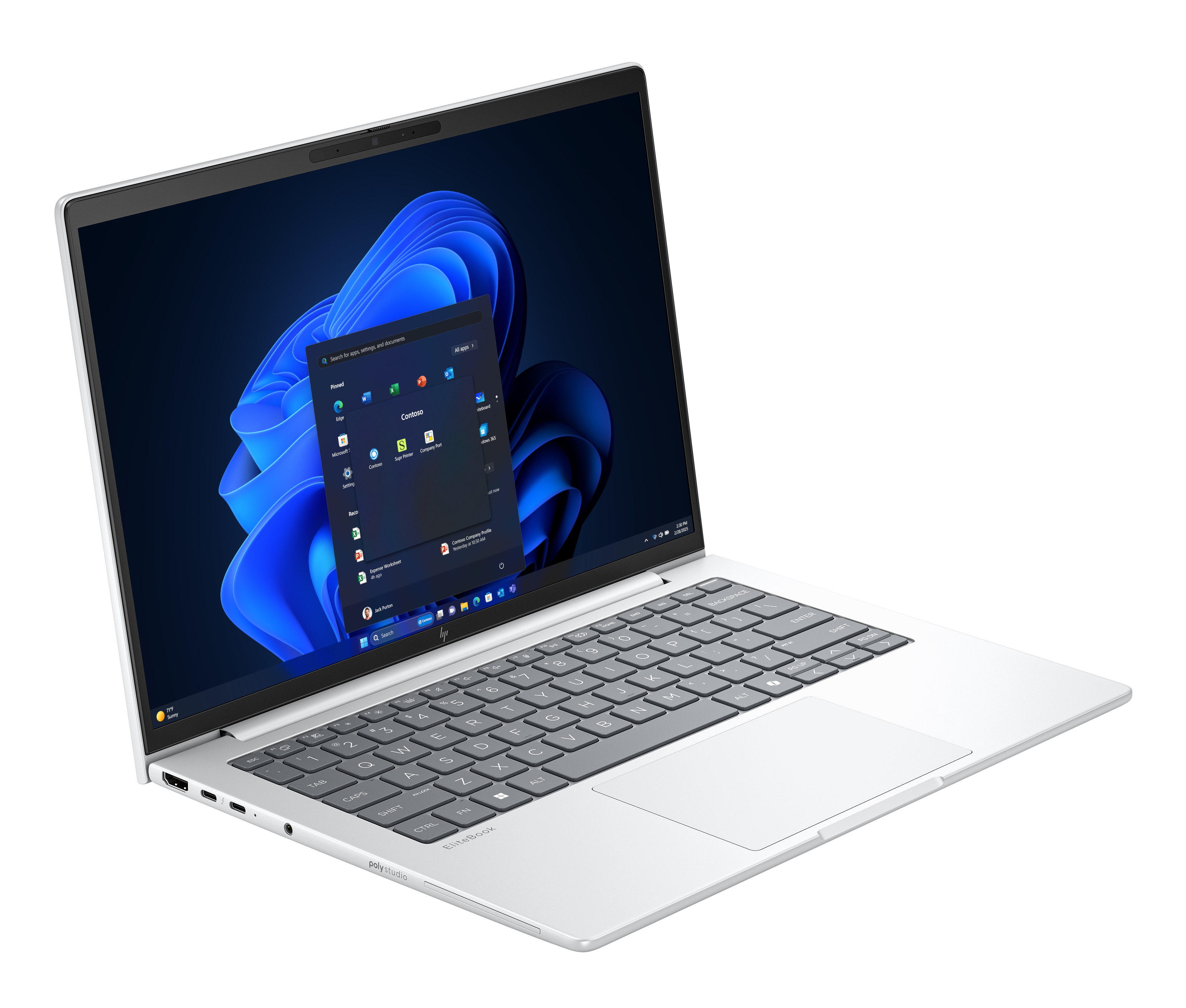 HP EliteBook 8 G1i Notebook AI Bærbar
