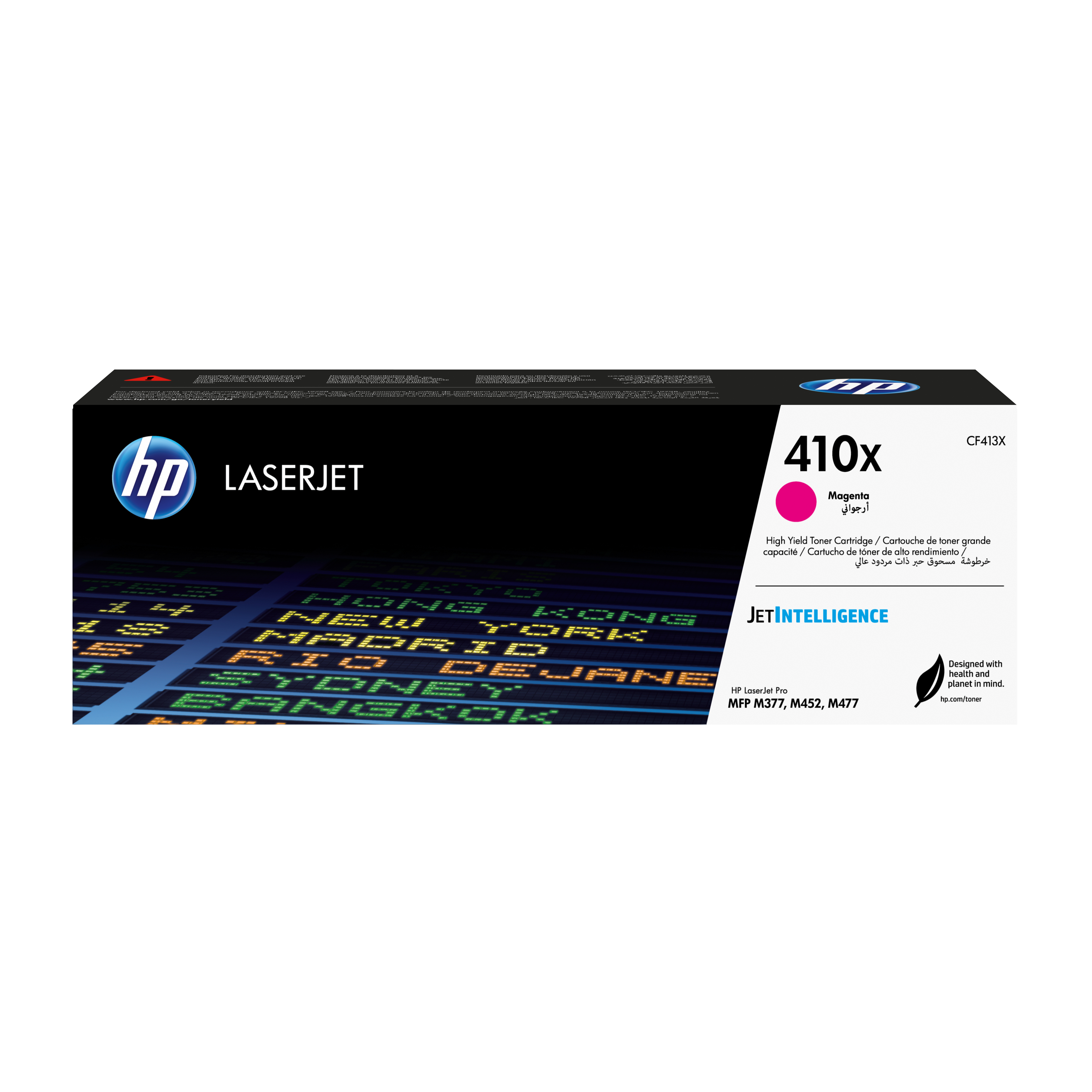 HP 410X Original Toner Cartridge magenta HY