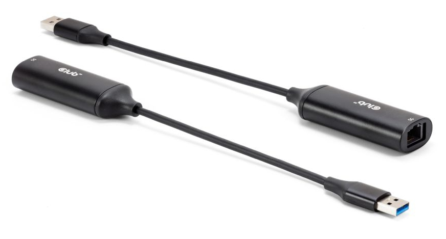 Club 3D USB-A til RJ45 netværksadapter 5Gbps 24.5 cm
