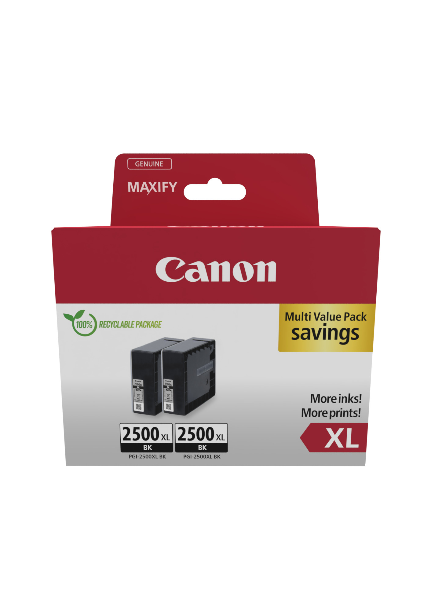 Canon Tinte PGI-2500XL 9254B011 2er Multipack Schwarz