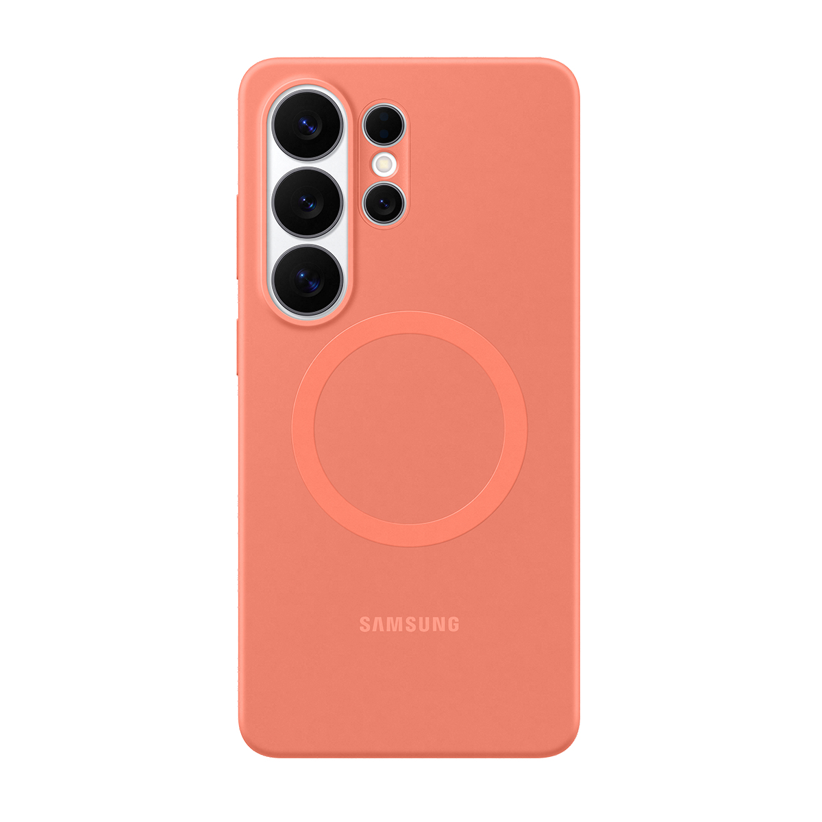 Samsung Silicone Magnet Case Galaxy S26 Ultra, Coralred