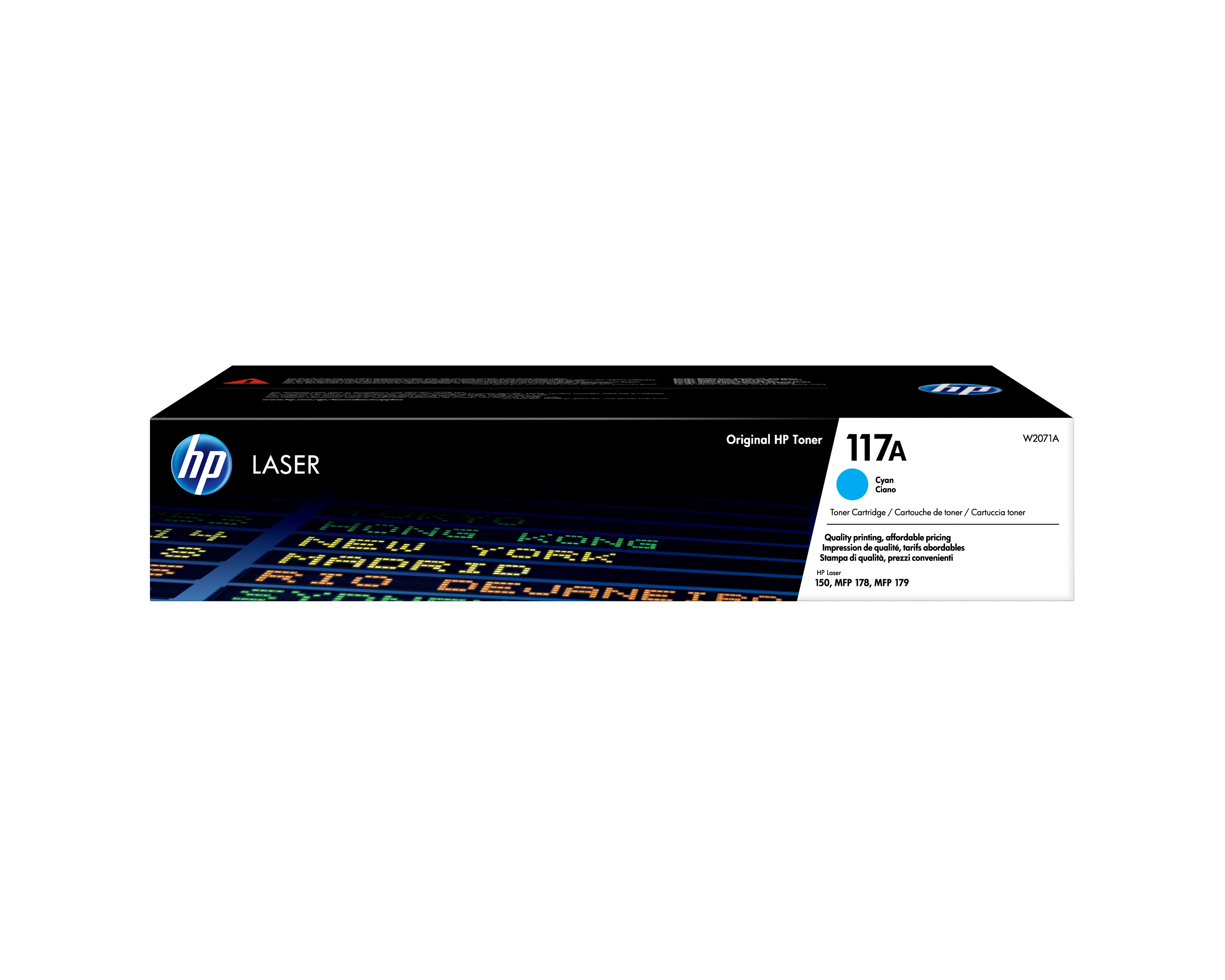 HP Toner 117A W2071A Cyan