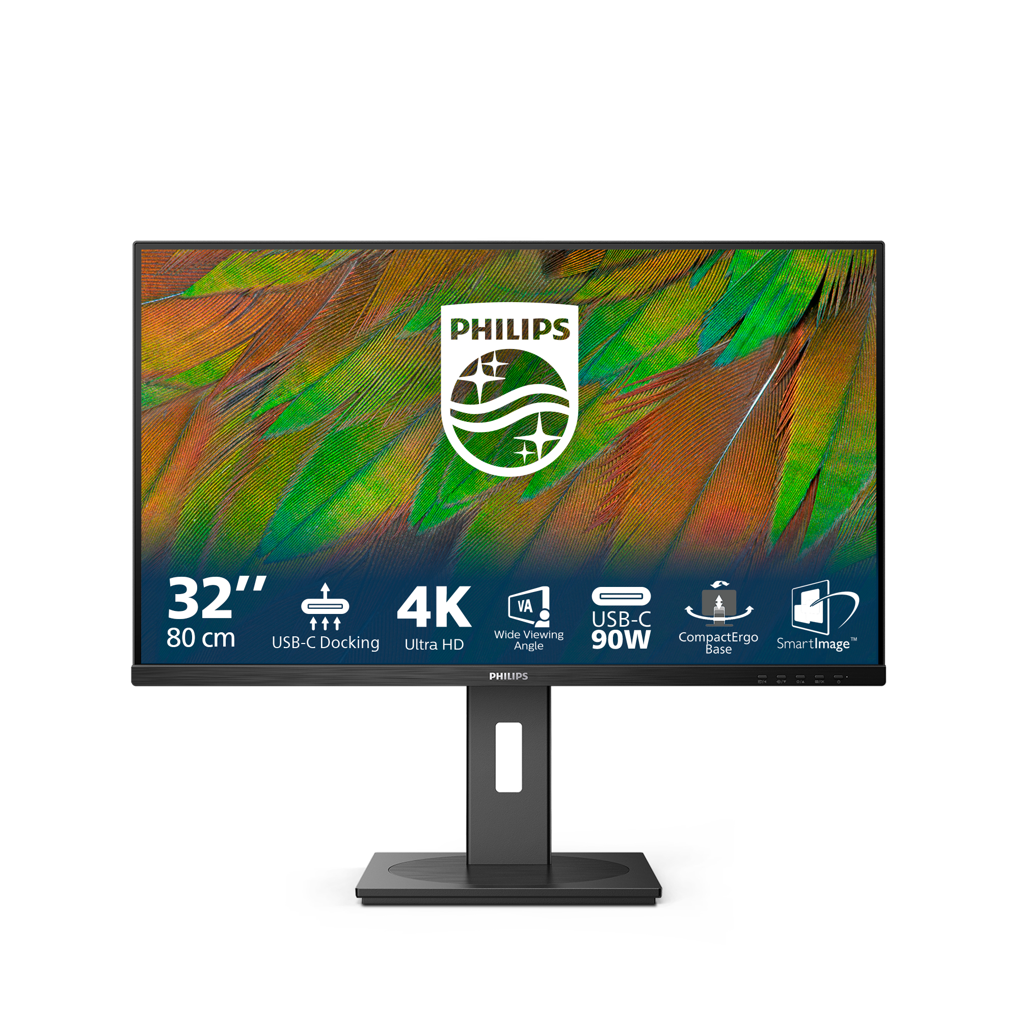 Philips 80.0cm (31.5") 32B1U3900 16:09 HDMI+DP+USB-C black