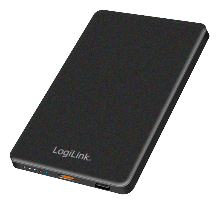 Magnetic Power Bank, 5.000 mAh, USB-C, PD 20 W, black