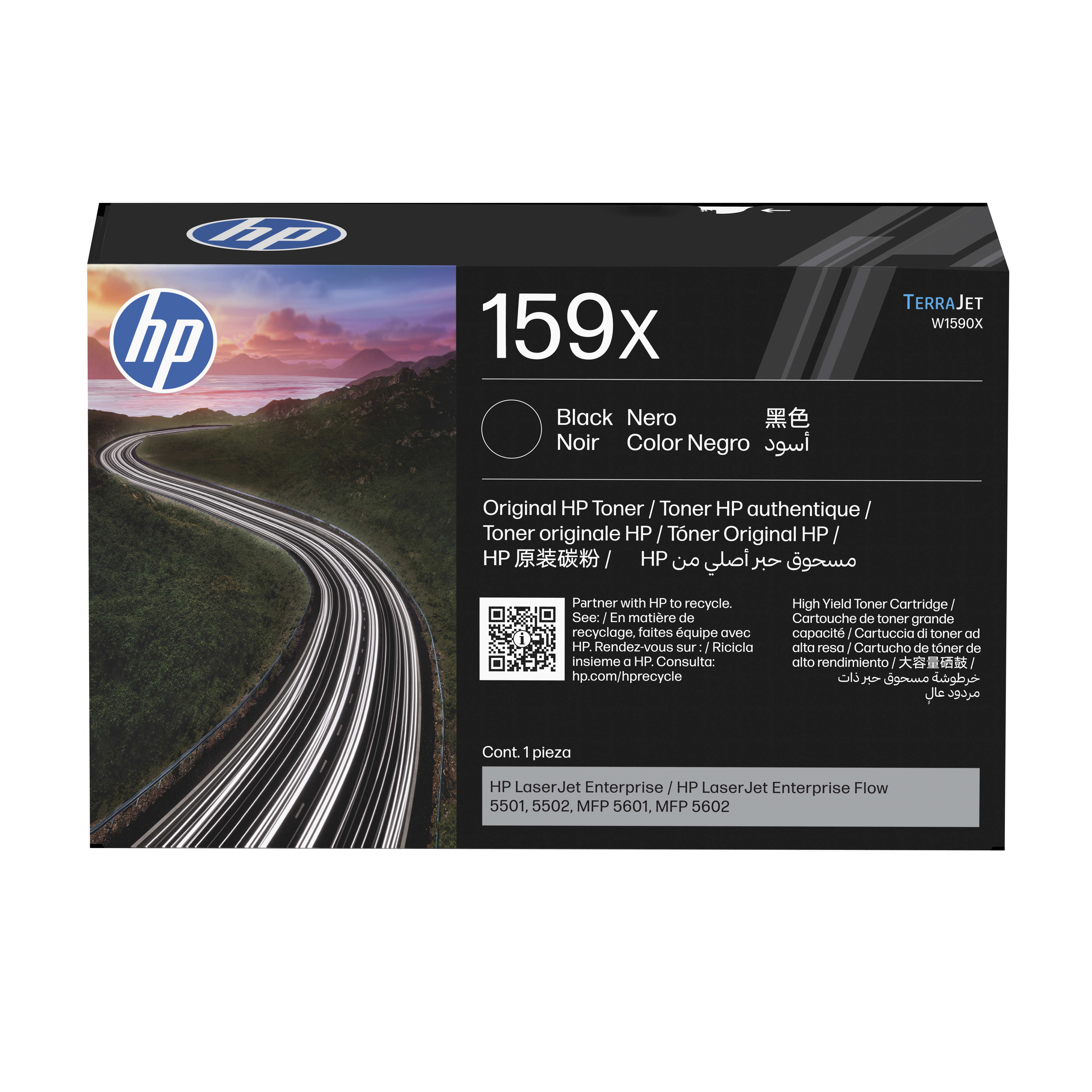 HP 159X Black Original LaserJet Toner Cartridge Schwarz 10000Seiten