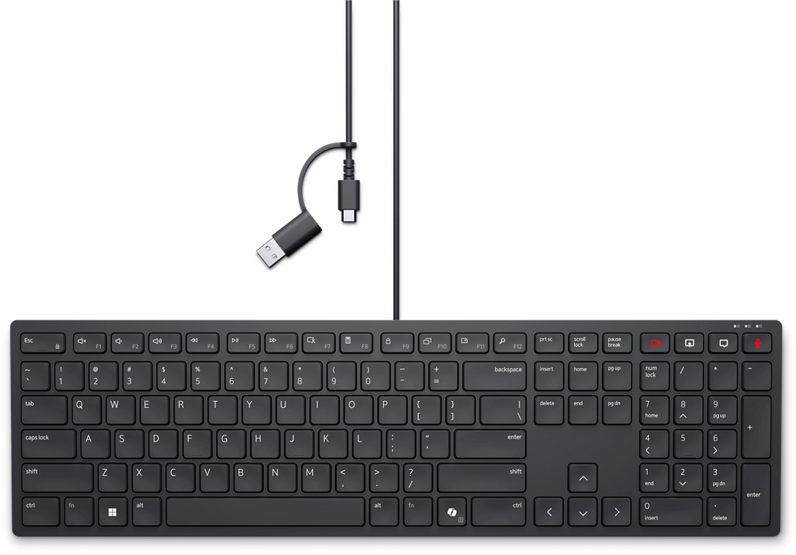DELL WIRED COLLABORATION KEYBOA