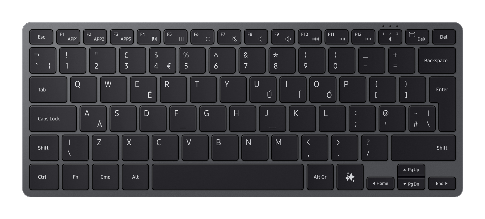 Samsung Universal Smart Keyboard dark gray