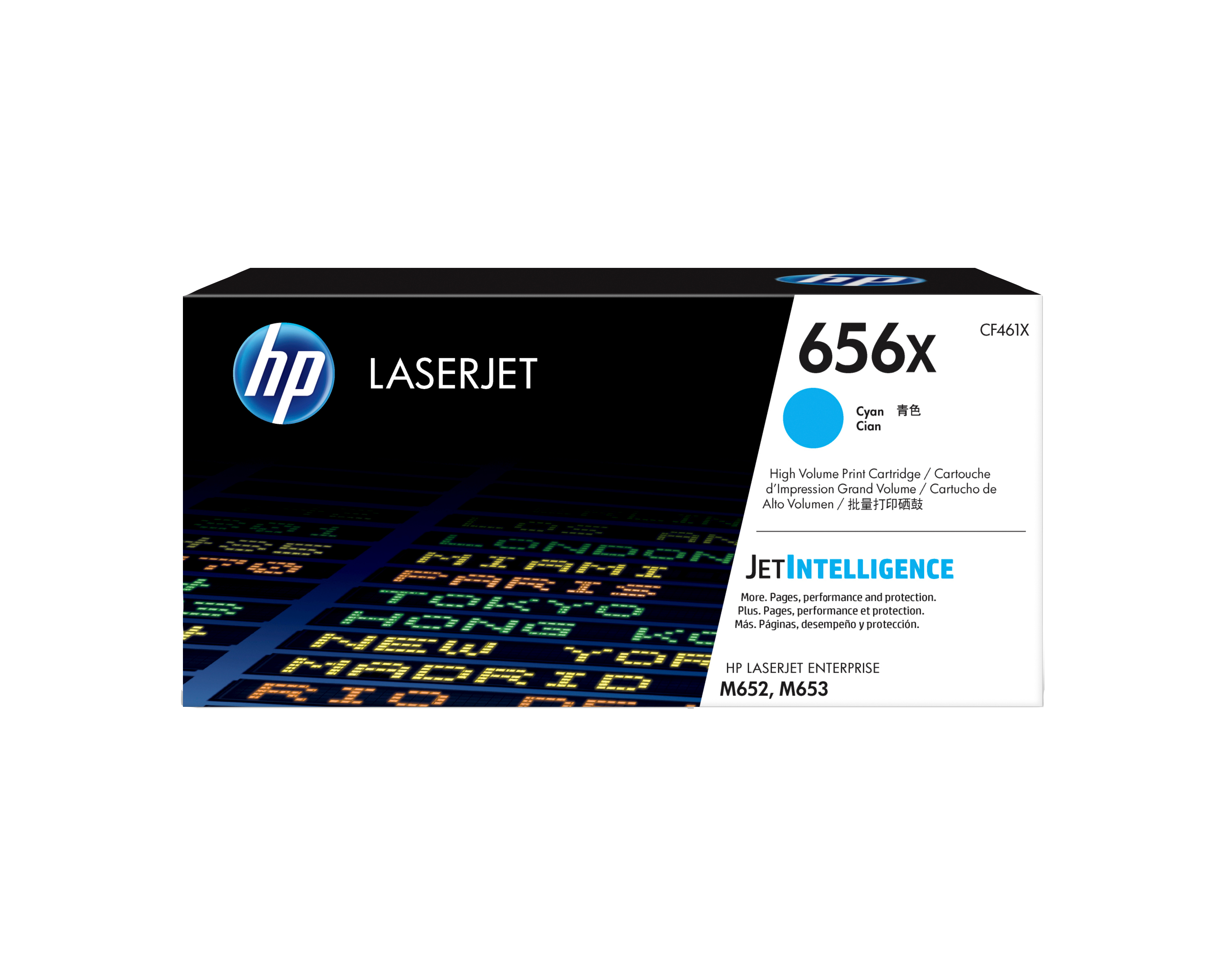 HP 656X - Højtydende - cyan - original