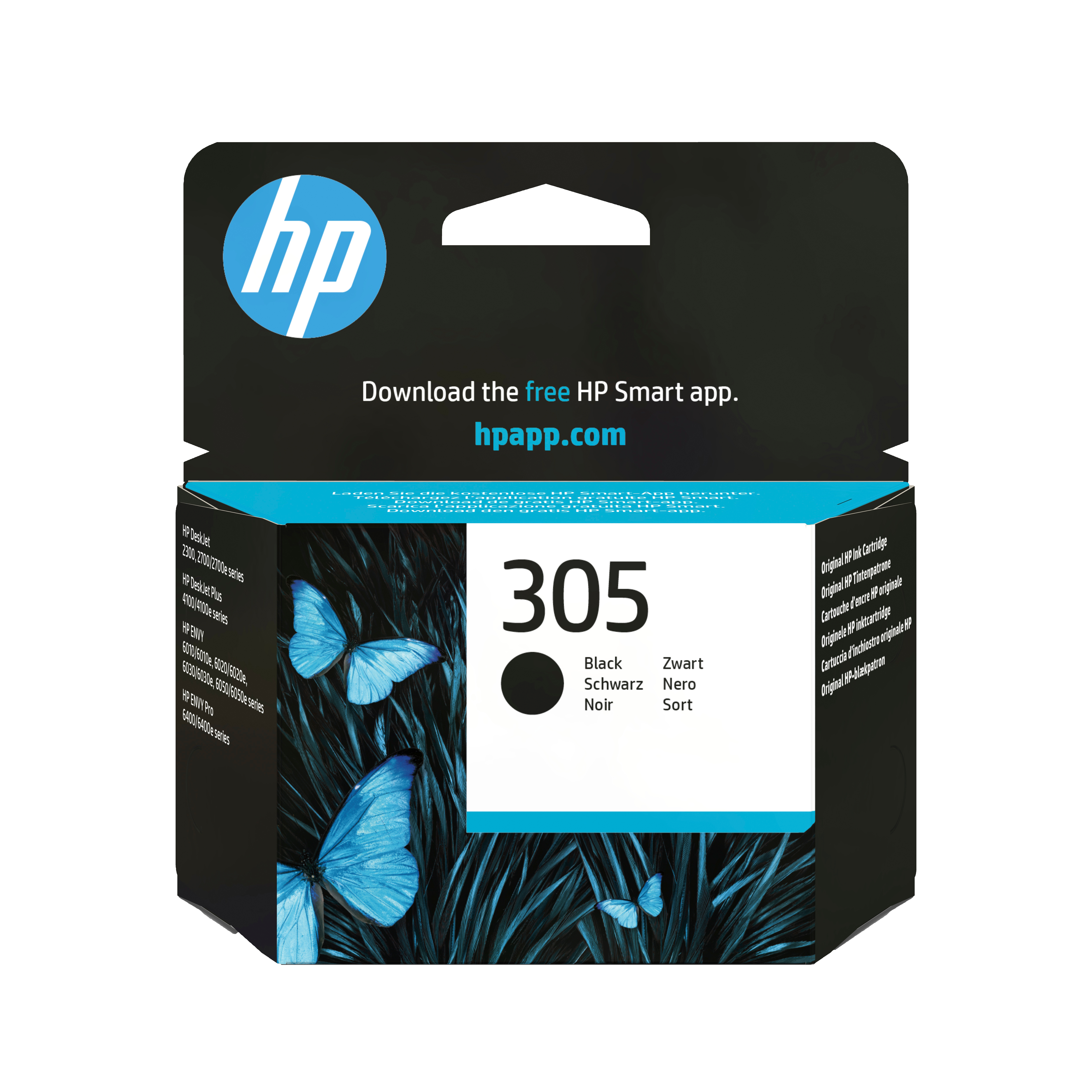HP 305 - sort - original - blækpatro