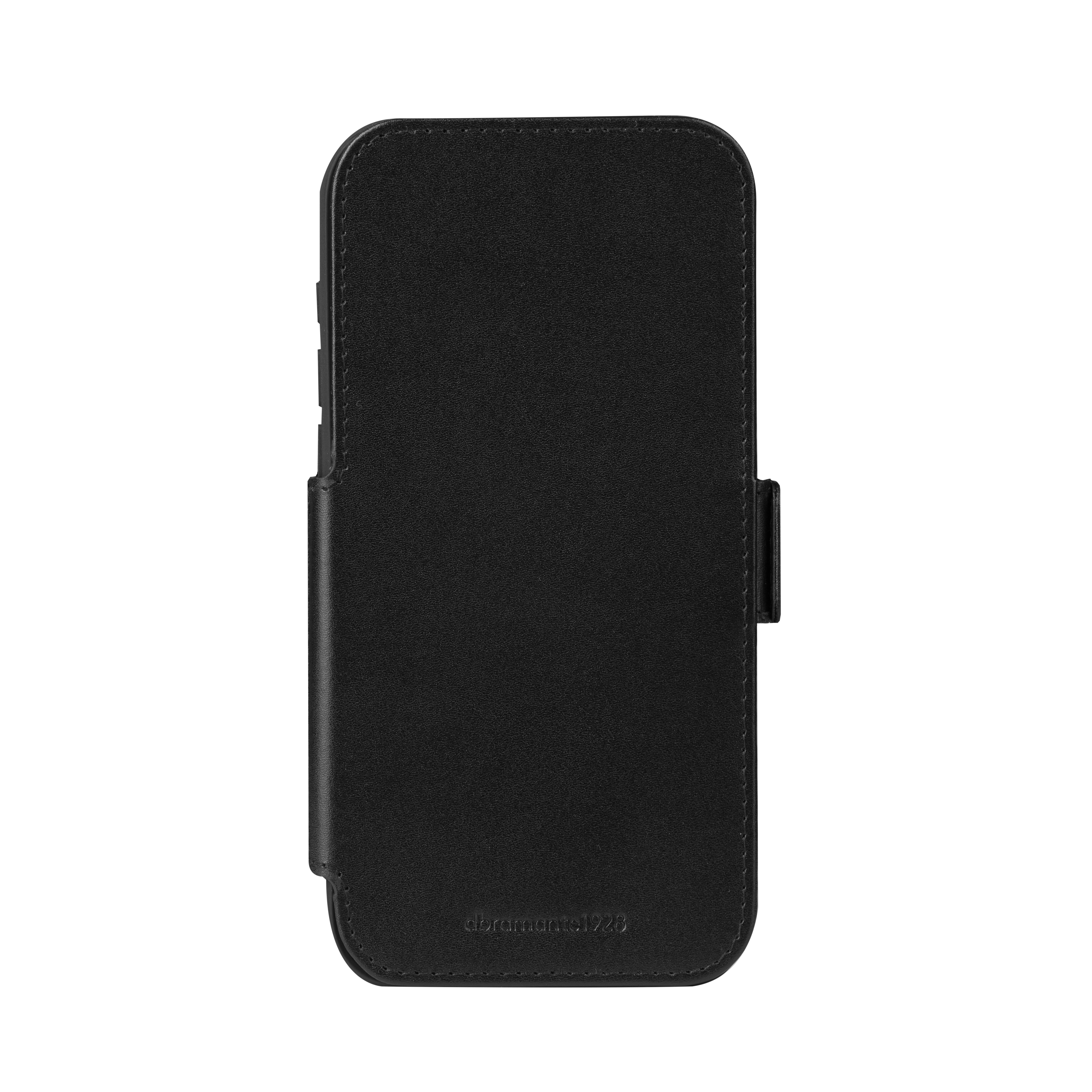 dbramante1928 Copenhagen - Flip-Hlle fr Mobiltelefon - genarbtes Leder - Schwarz - fr Apple iPhone 17 Pro