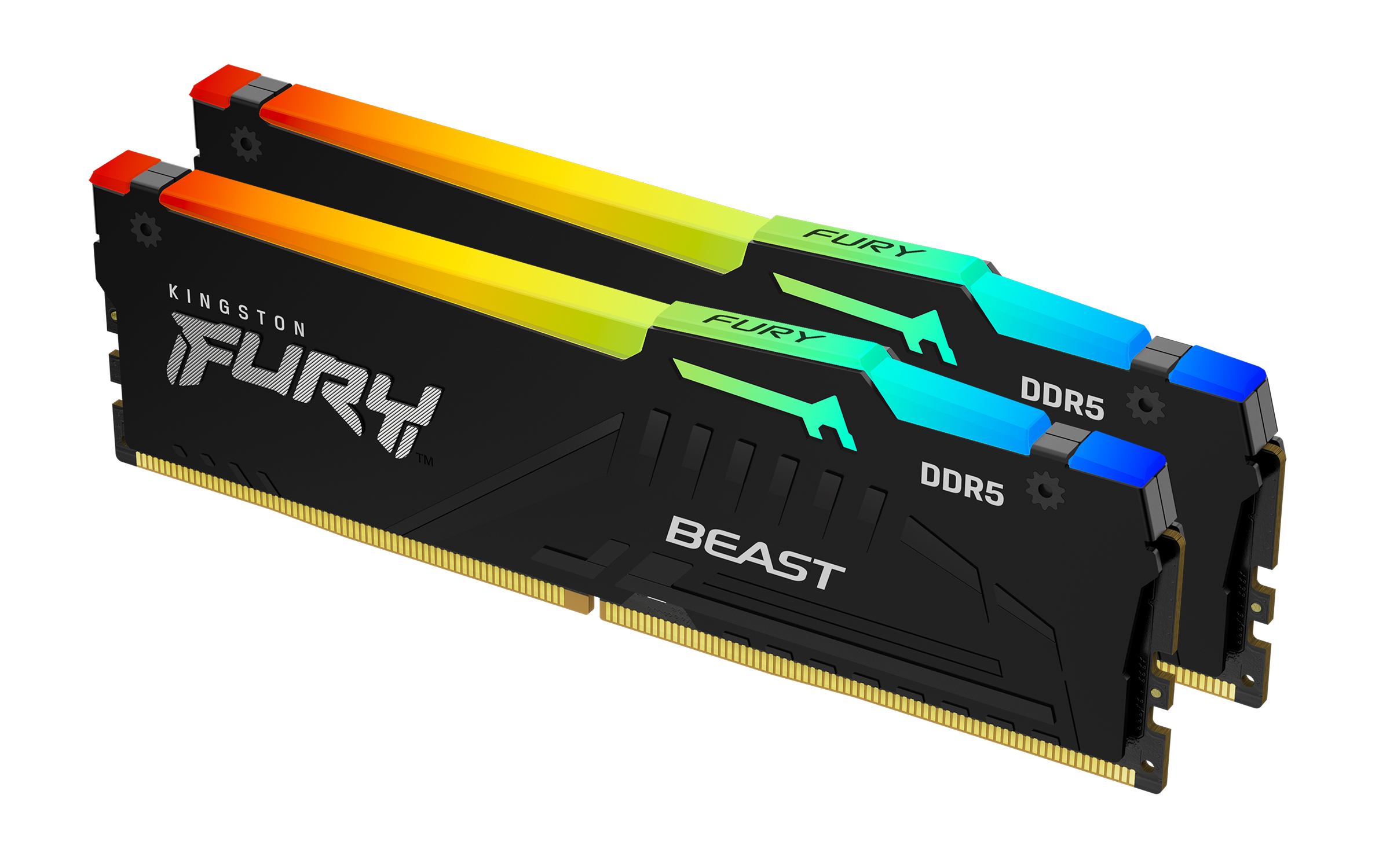 KINGSTON 16GB 5600MHz DDR5 CL40 DIMM Kit of 2 FURY Beast RGB