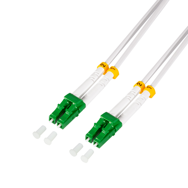 Logilink Steel armored fiber patch cord OS2, Duplex LC/APC - LC/APC, 2.0 m
