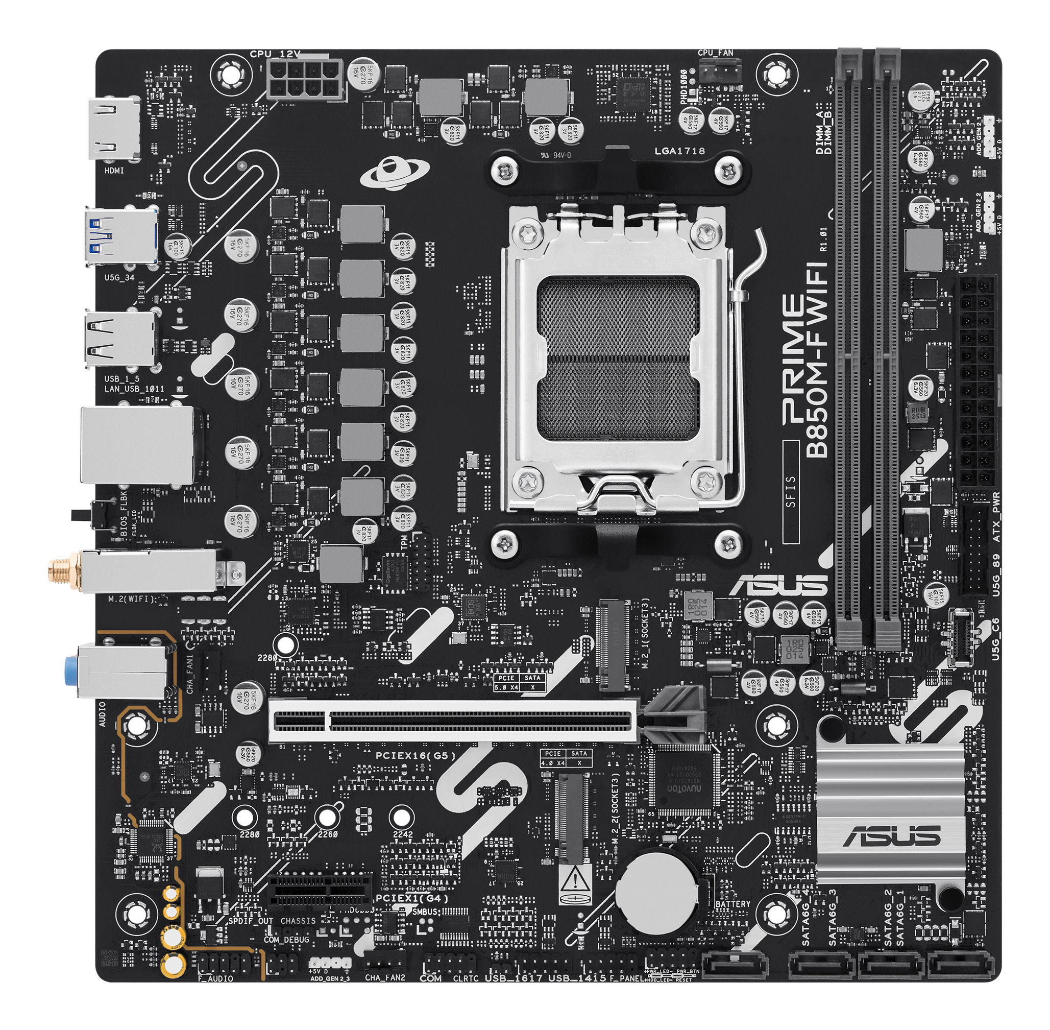 ASUS PRIME B850M-F WIFI (AM5) (D)
