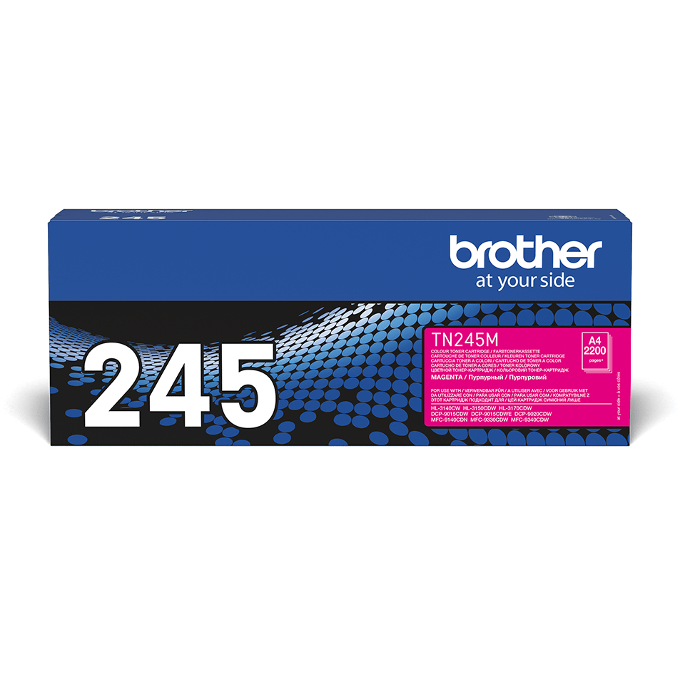 Brother Toner TN245M | 2200Sider | Magenta