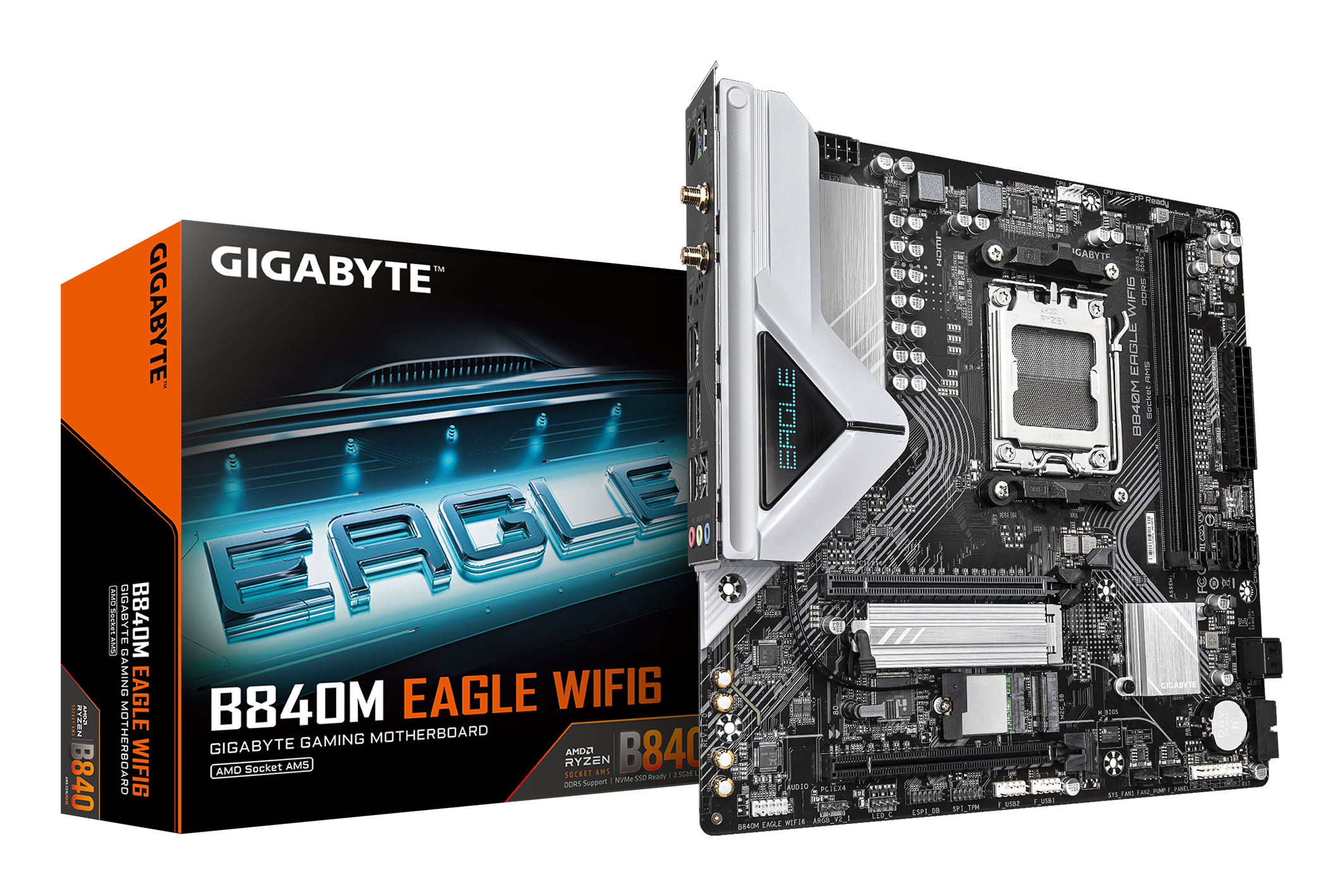 Gigabyte B840M EAGLE WiFi6 (B840,AM5,mATX,DDR5)