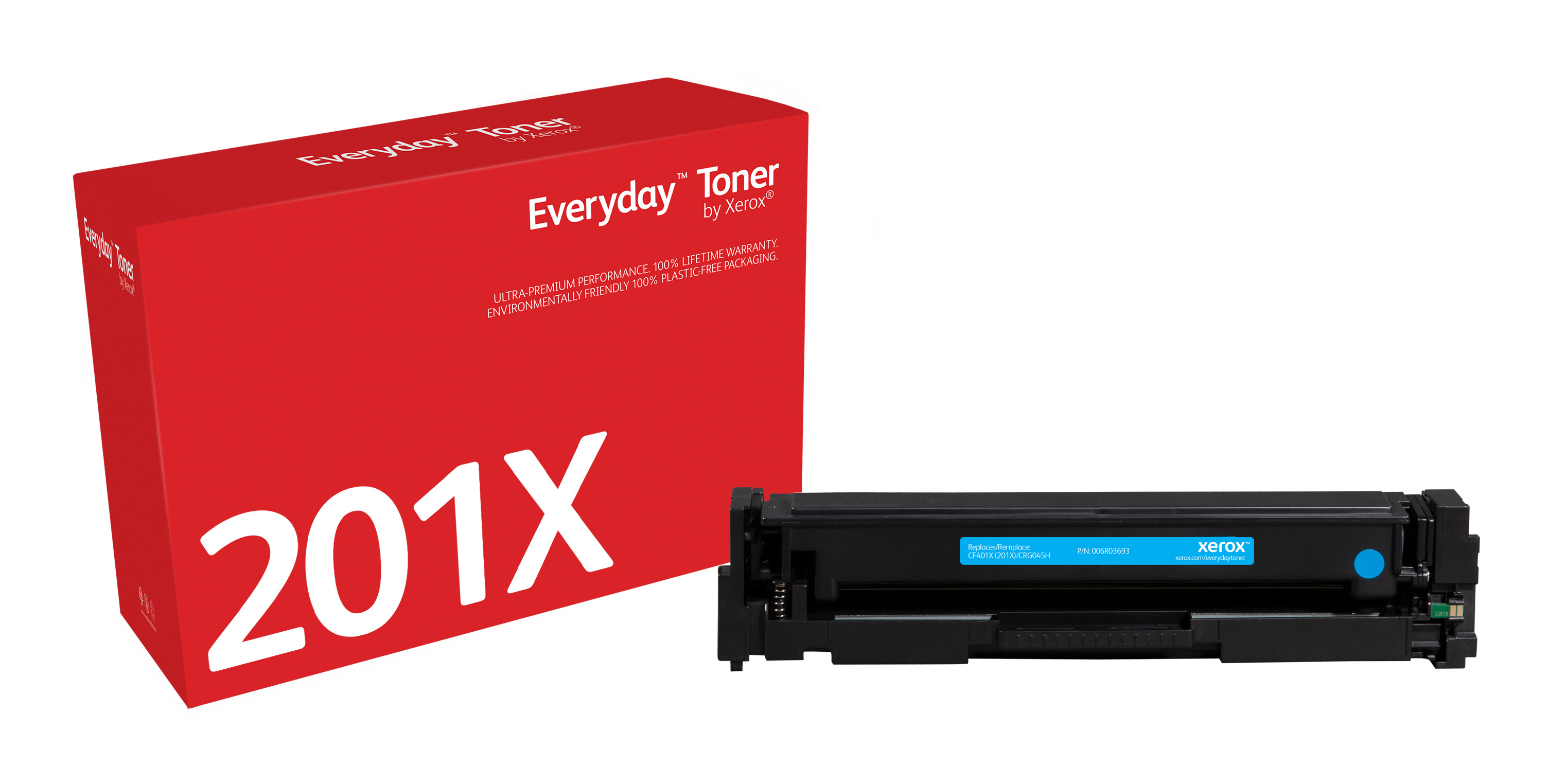 Xerox Everyday Toner 006R03693 Cyan alternativ zu HP Toner 201X CF401X