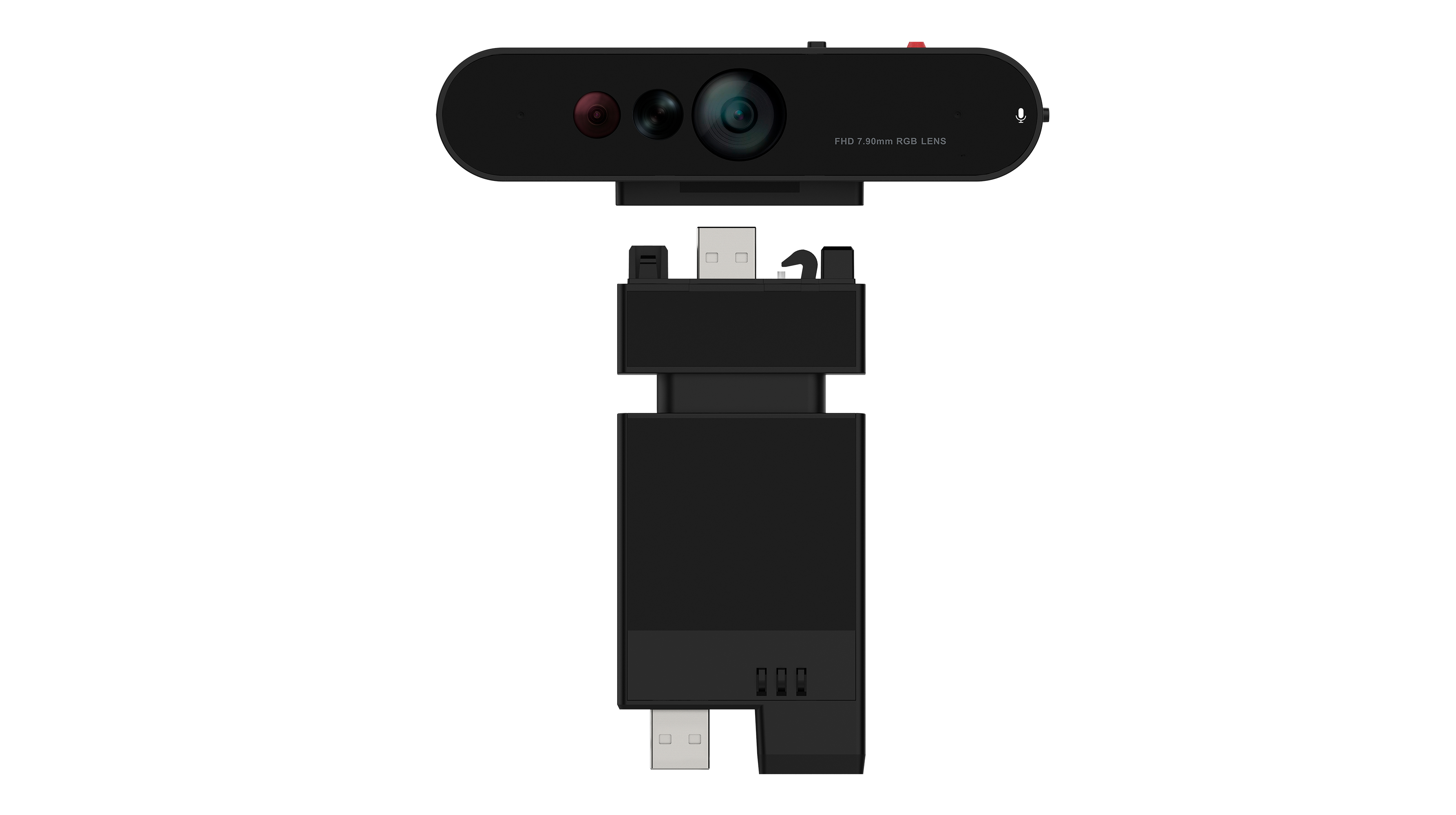 LENOVO ThinkVision MC60 S Monitor Webcam Short stack for P24h-30 P24q-30 T34w-30 P49w-30 Monitors