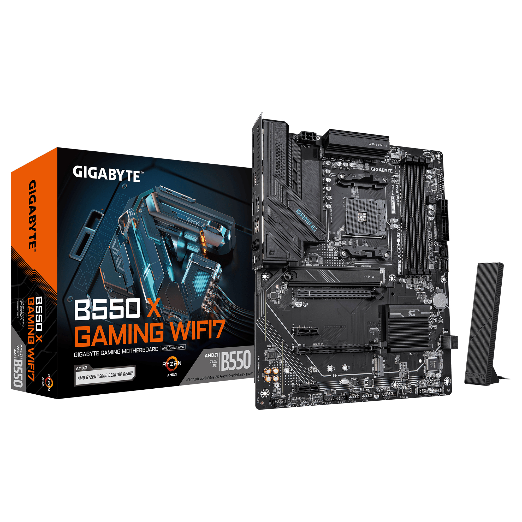 GIGABYTE B550 X GAMING WIFI7 AM4 4xDDR4 HDMI 2xM.2