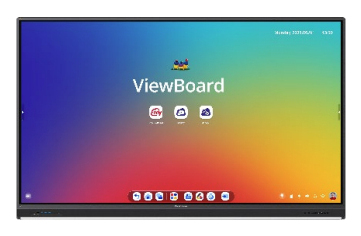 ViewSonic IFP6553, 65", 40 Multi-Point  Touch Display, Android 14,  9H, 4K UHD (3840x2160), 450nits, Octa-core CPU, Four USB-C Ports (up-to 100W