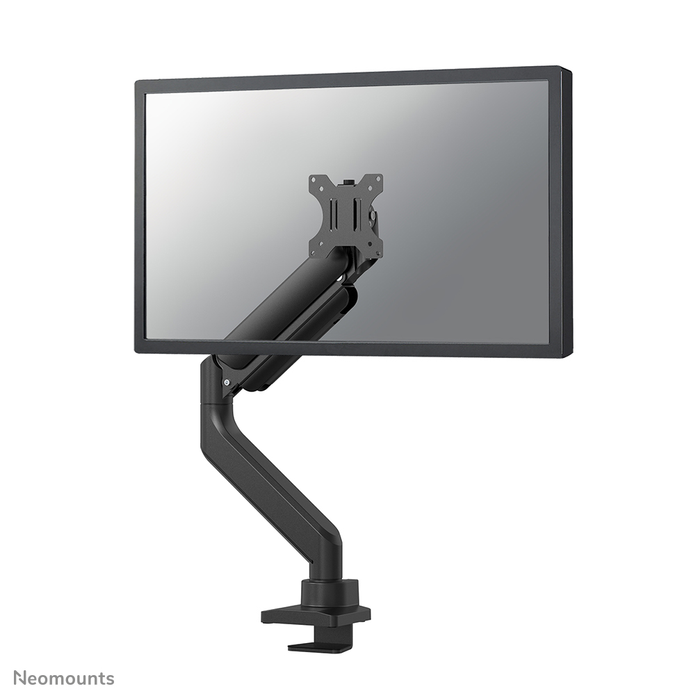 Neomounts DS70-450BL1, Single Monitor  Arm, 17-42", 1-15 kg (curved  11 kg), Gas Spring, 180?-Stop, Topfix, Easy Install-Model - Black